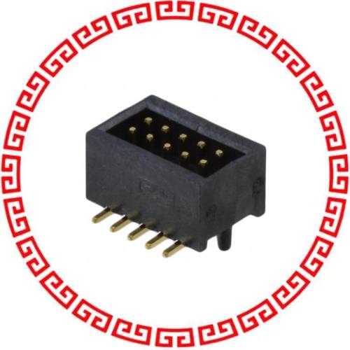 SBH51-LPSE-D05-SP-BK CONN HEADER 10POS 1MM GOLD