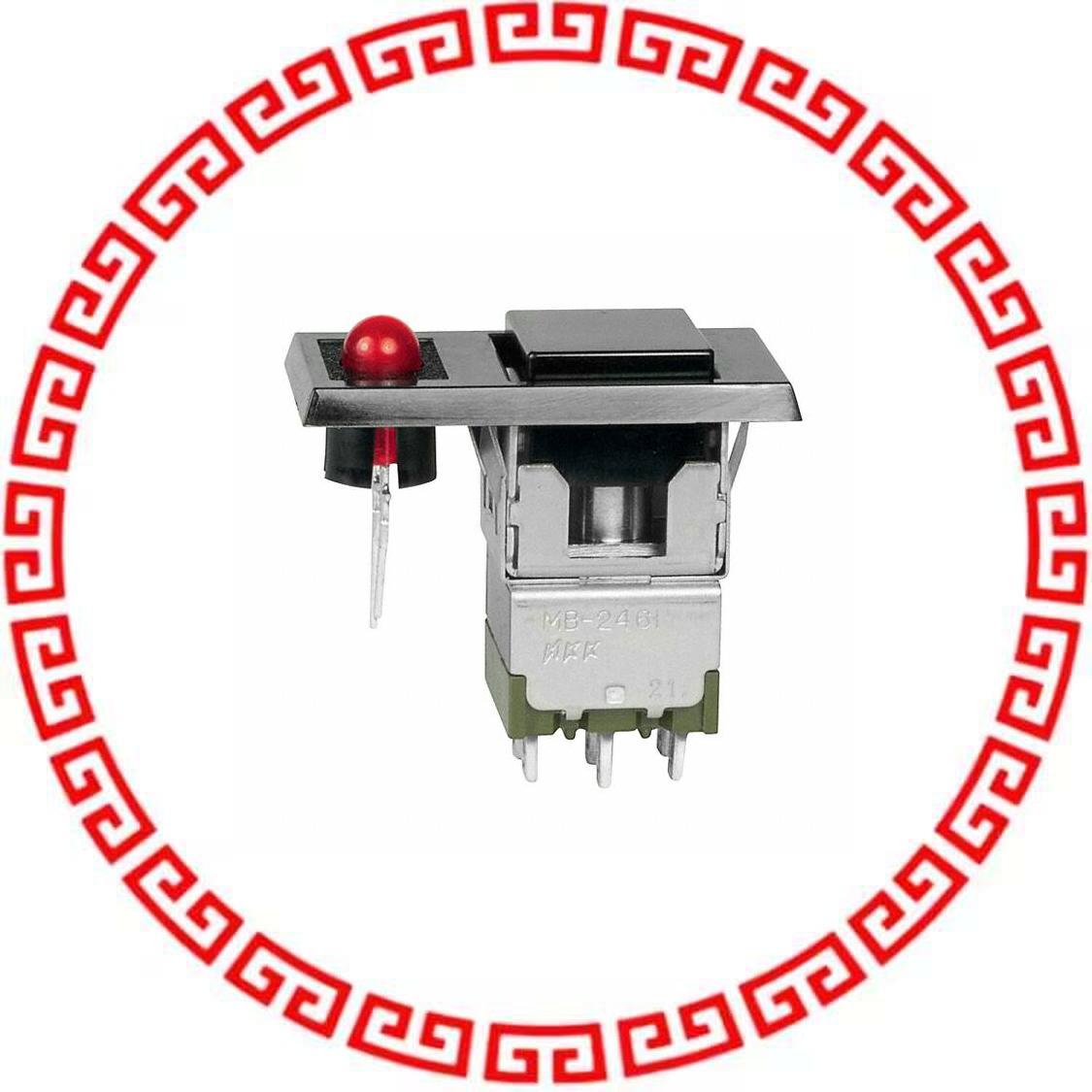 MB2461JW01-A-2A-C SWITCH PUSHBUTTON DPDT 3A 125V