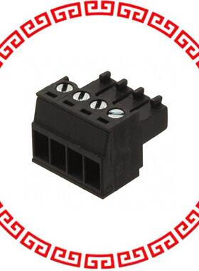 395000004 TERM BLOCK PLUG 4POS STR 3.5MM