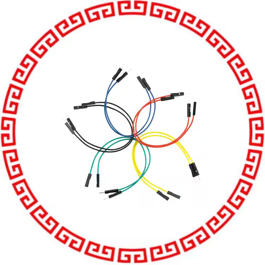 PRT-09140 JUMPER WIRE M/F 6 10PCS