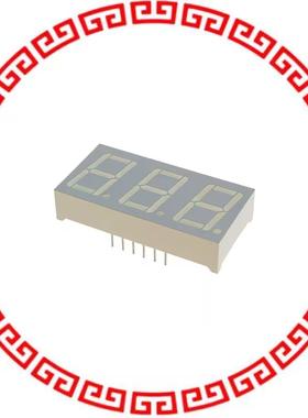 BC56-12SRWA DISPLAY 660NM RED 3DIG 0.56