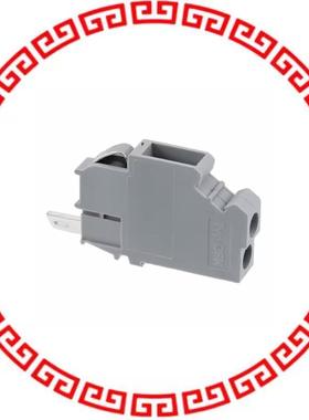 706032 TERM BLK SCREW CLAMP 1POS GRAY