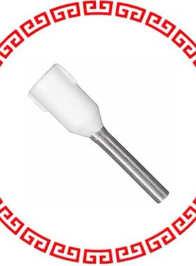 101050 CONN FERRULE DIN 22AWG WHITE