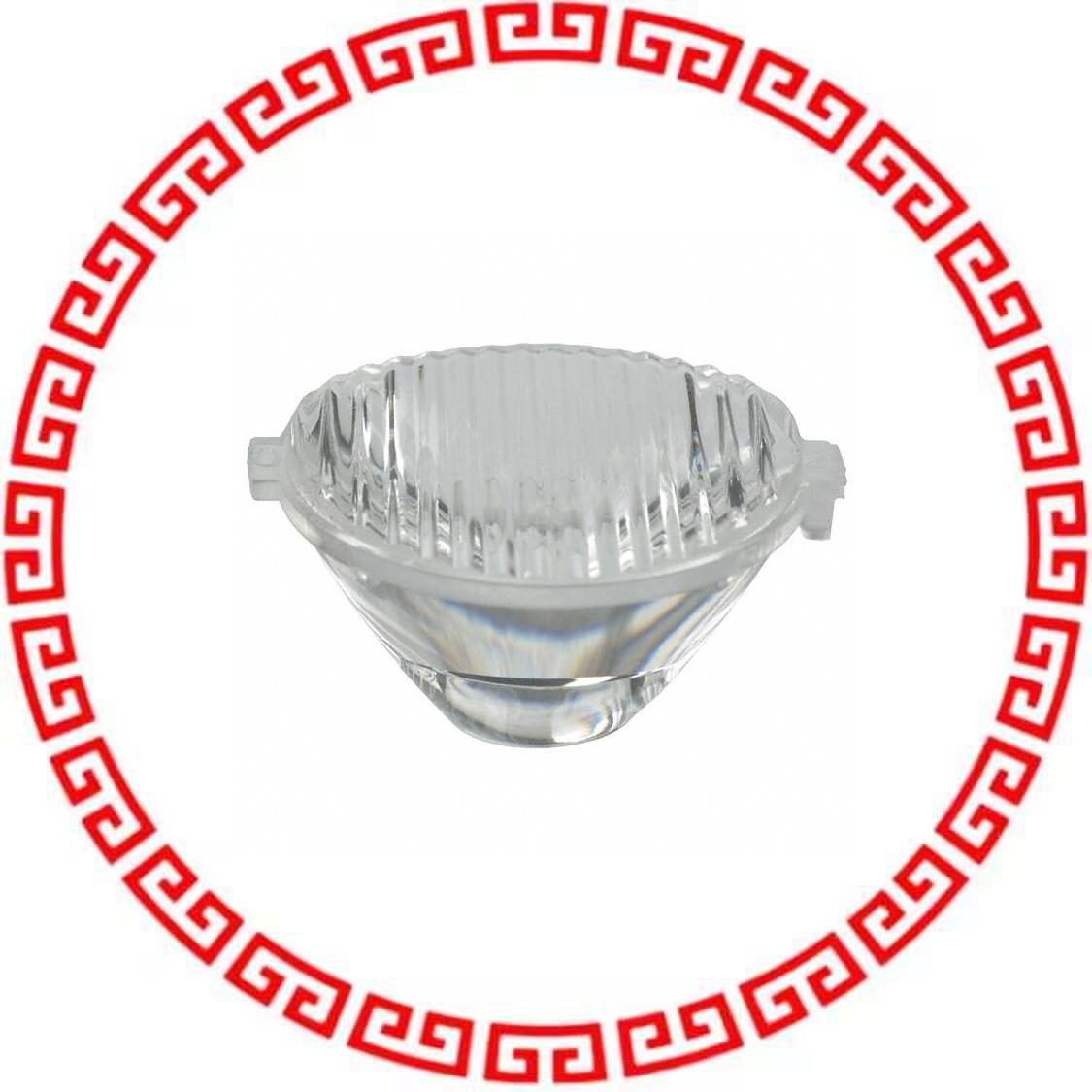 OP520 LENS CLR 10X40DEG ELLIP/OVAL SNP