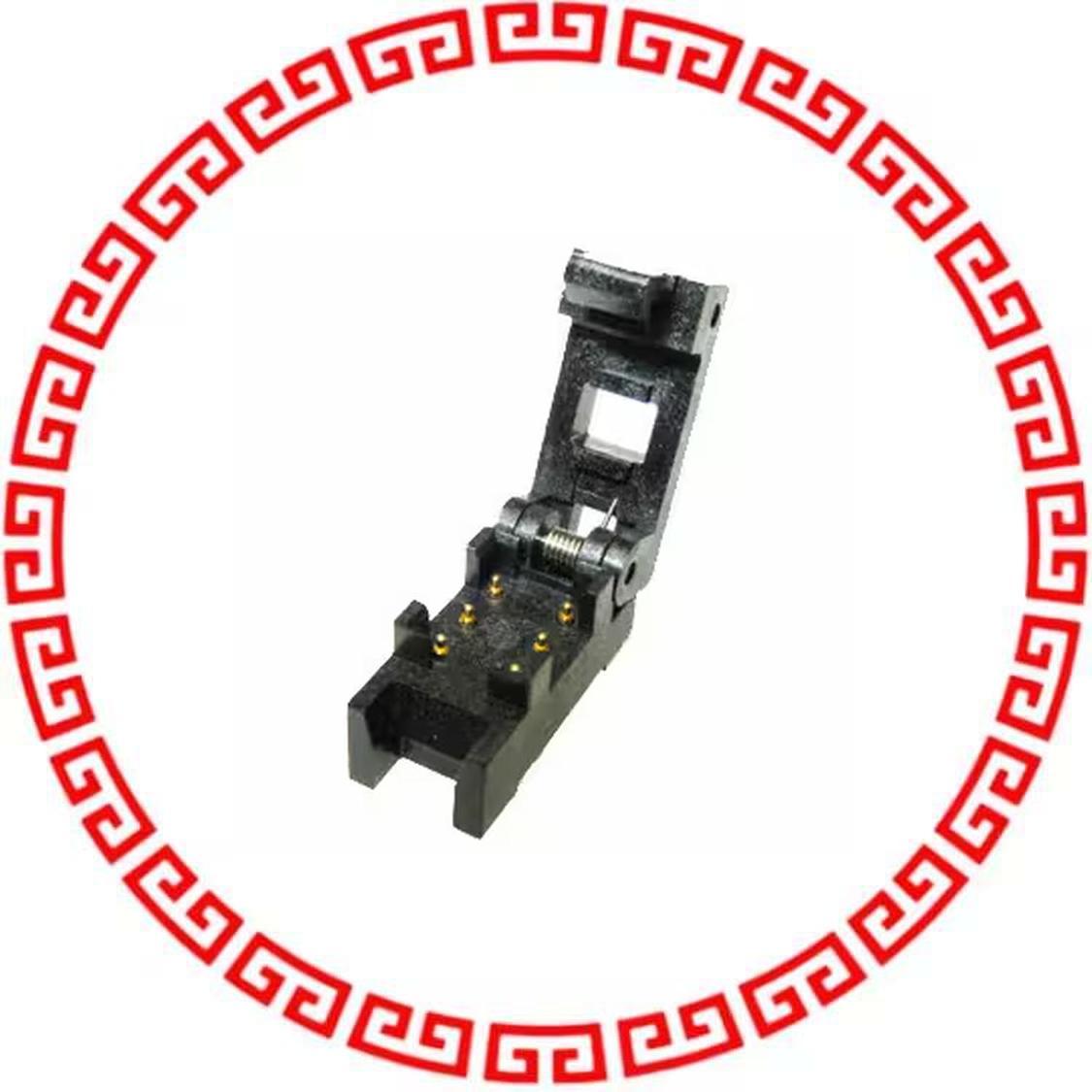 AXS-7550-06-03 SOCKET 6PAD 7.5X5.0 OSCILLATOR