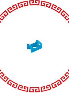 TM2S8-C76 TIE MOUNT #8 M4 SCREW AQUA B