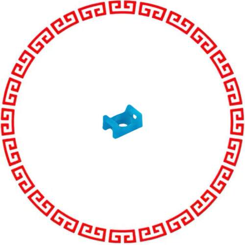 TM2S8-C76 TIE MOUNT #8 M4 SCREW AQUA B