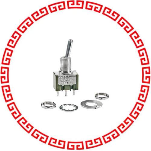 M2015SS1W01 SWITCH TOGGLE SPDT 6A 125V