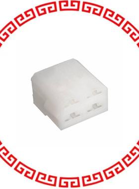 880110 CONN RCPT HSG 0.25 4POS NATURAL