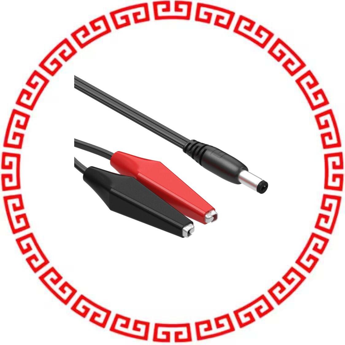 10-02458 CBL 2.1X5.5MM PLUG-GATOR CLIPS