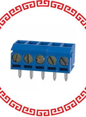 OSTTF050161 TERM BLOCK 3.5MM HOR 5POS PCB