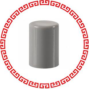G003G PUSHBUTTON ROUND GRAY CAP