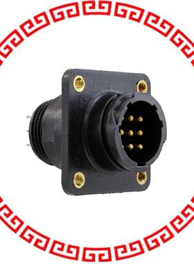 1-208223-1 CONN RCPT MALE 9POS GOLD SOLDER