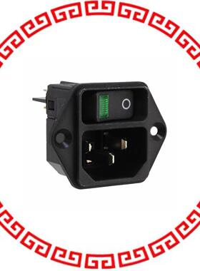 DC11.0031.001 PWR ENT MOD RCPT IEC320-C14 PNL
