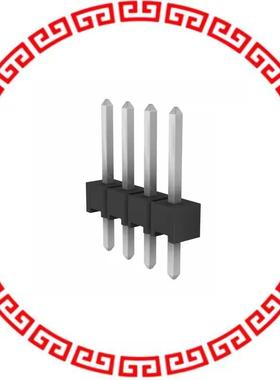 104346-2 CONN HEADER 4POS VERT TIN