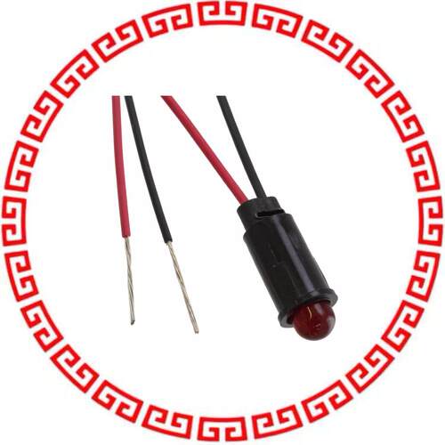 5590103023F LED PMI SNAP-IN RED PVC FREE