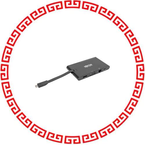 U442-DOCK3-B USB-C LAPTOP DOCKING STATION - H