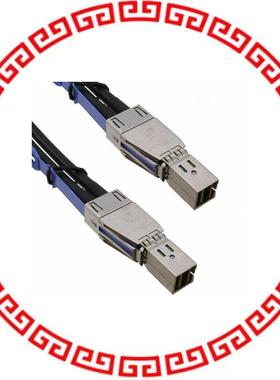 10117949-2020LF MINI-SAS HD ASY 4X4 12G 30AWG 2M