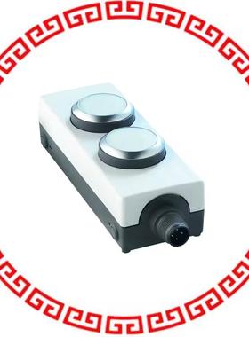 1.22.392.392/2200 E-BOX M12, 2 PUSHBUTTONS FLAT