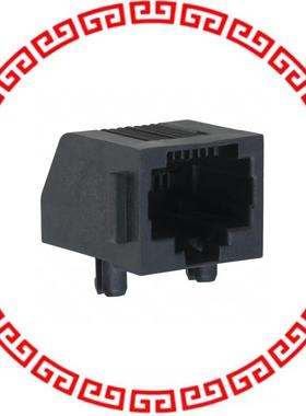 5555248-1 CONN MOD JACK 8P8C R/A UNSHLD