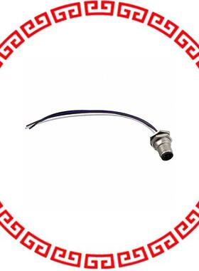 M12D-04PMMC-SF8B15 CBL MALE TO WIRE LEAD 4POS 0.49'