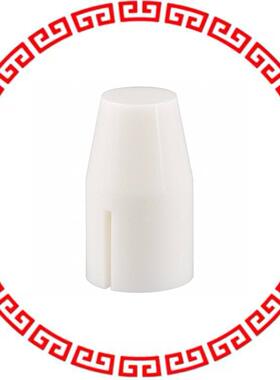 TAMWHT CAP PUSHBUTTON BULLET WHITE