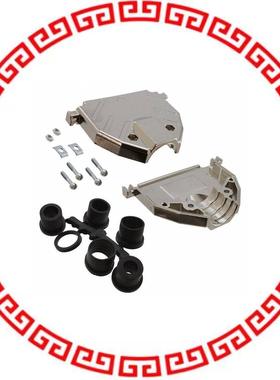 980-2000-353 BACKSHELL DB37 METALIZED PLASTIC