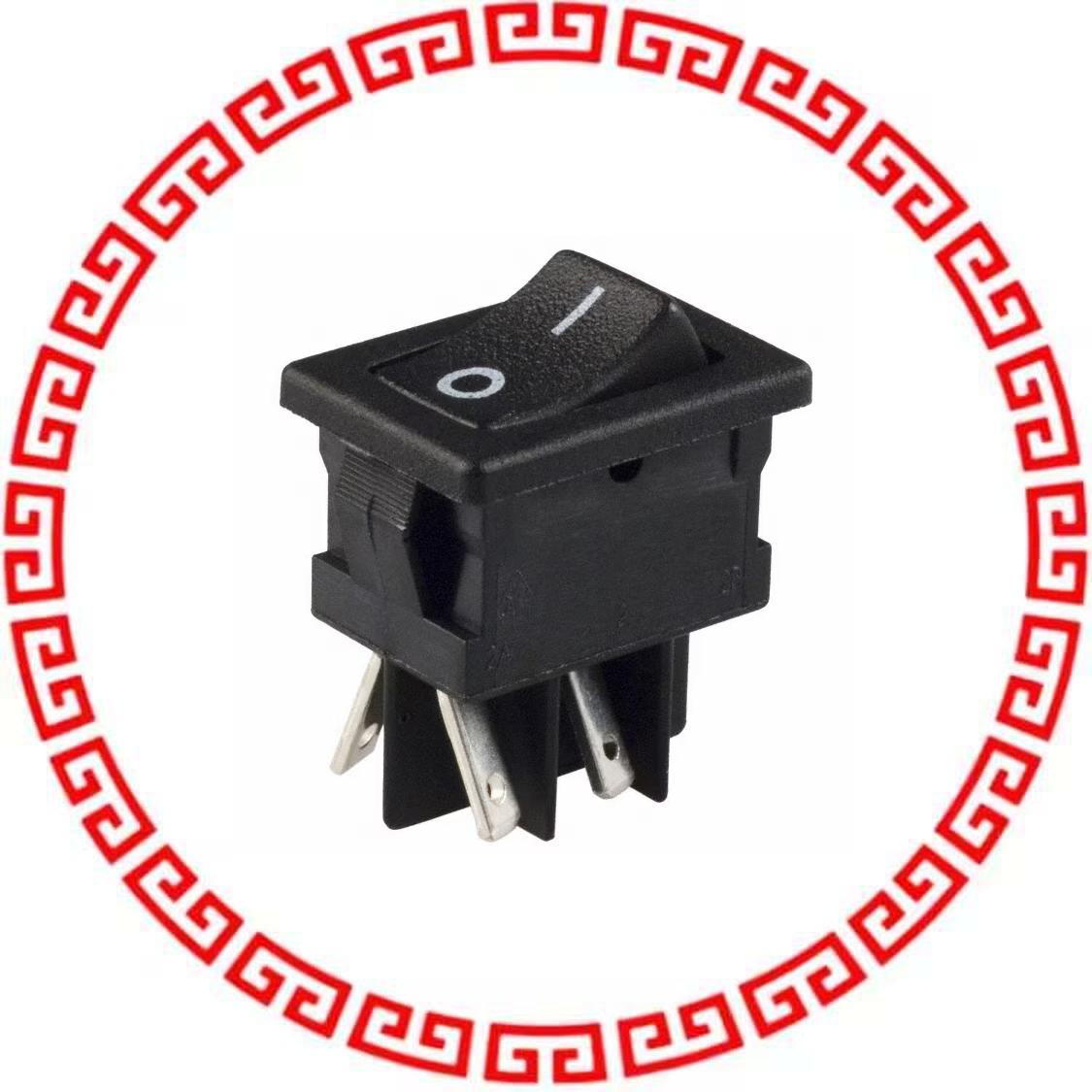 DM62J12S205PQ SWITCH ROCKER DPST 10A 125V