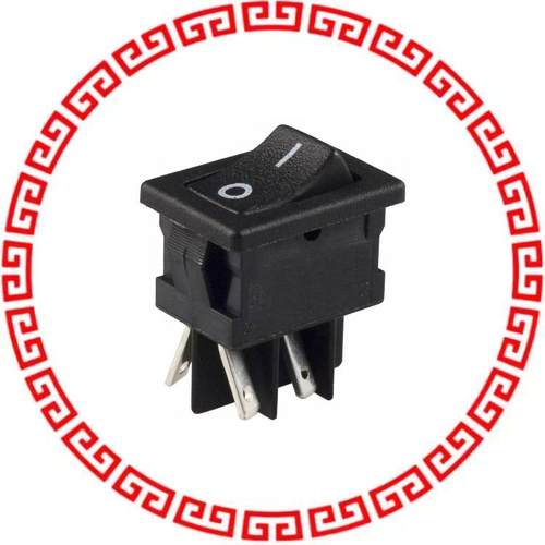 DM62J12S205PQ SWITCH ROCKER DPST 10A 125V