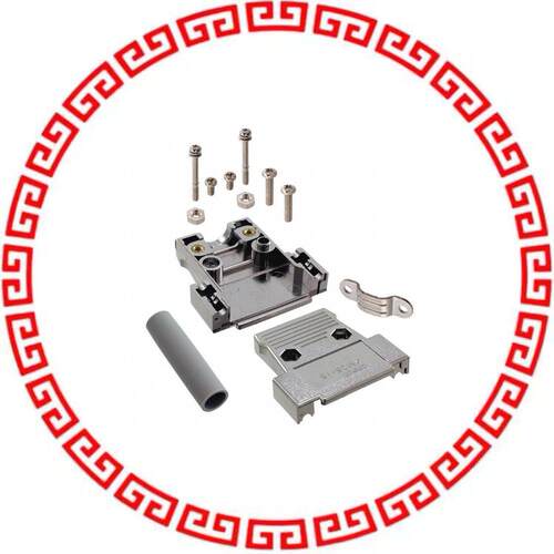 XM2S-1511 CONN HOOD DSUB 15POS KIT