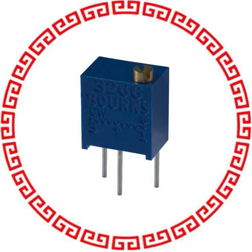 3266W-1-203LF TRIMMER 20K OHM 0.25W PC PIN TOP