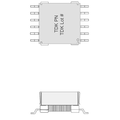 PCA15EFD-U07S003《9.3uH DCR .11ohms 12pin SMD 6 windings》