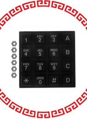 84LS-BB2-016-N SWITCH KEYPAD 16 KEY 0.01A 24V