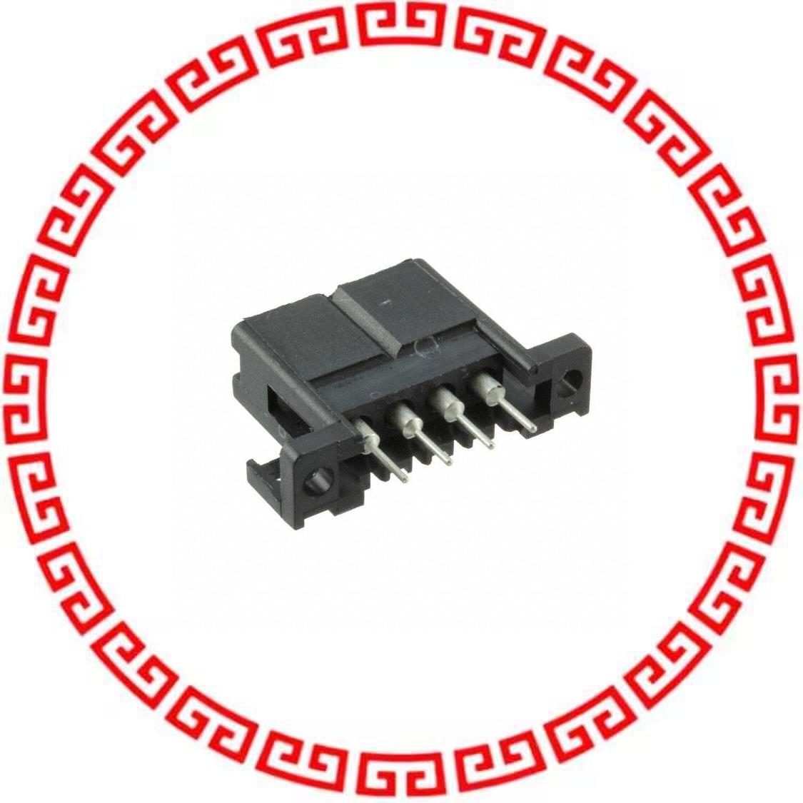 TST04RD01T CONN RCPT STR PCB 4POS TIN