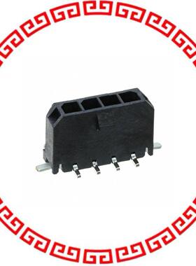 436500424 CONN HEADER 4POS 3MM SMD TIN