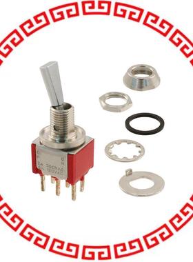 7208P3CWCQE SWITCH TOGGLE DPDT 5A 120V