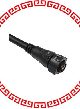 BBD-06AFMM-QL8F01 CBL MALE TO WIRE LEAD 6POS 3.28'
