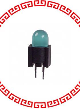 5501304F LED 5MM VERT LOW CUR GREEN PCMNT