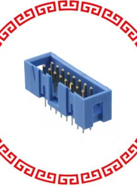 2-1761679-6 CONN HEADER LOPRO 16PS VERT GOLD