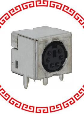 5749266-1 CONN RCPT FMALE MINI DIN 6P SLDR