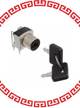 SK22BG30 SWITCH KEYLK 2POS DPDT 0.4VA 28V