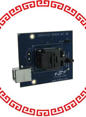 C8051T327DB28 SOCKET ADAPTER FOR C8051T327