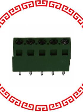 282847-5 TERM BLOCK 5POS 35DEG 5.08MM