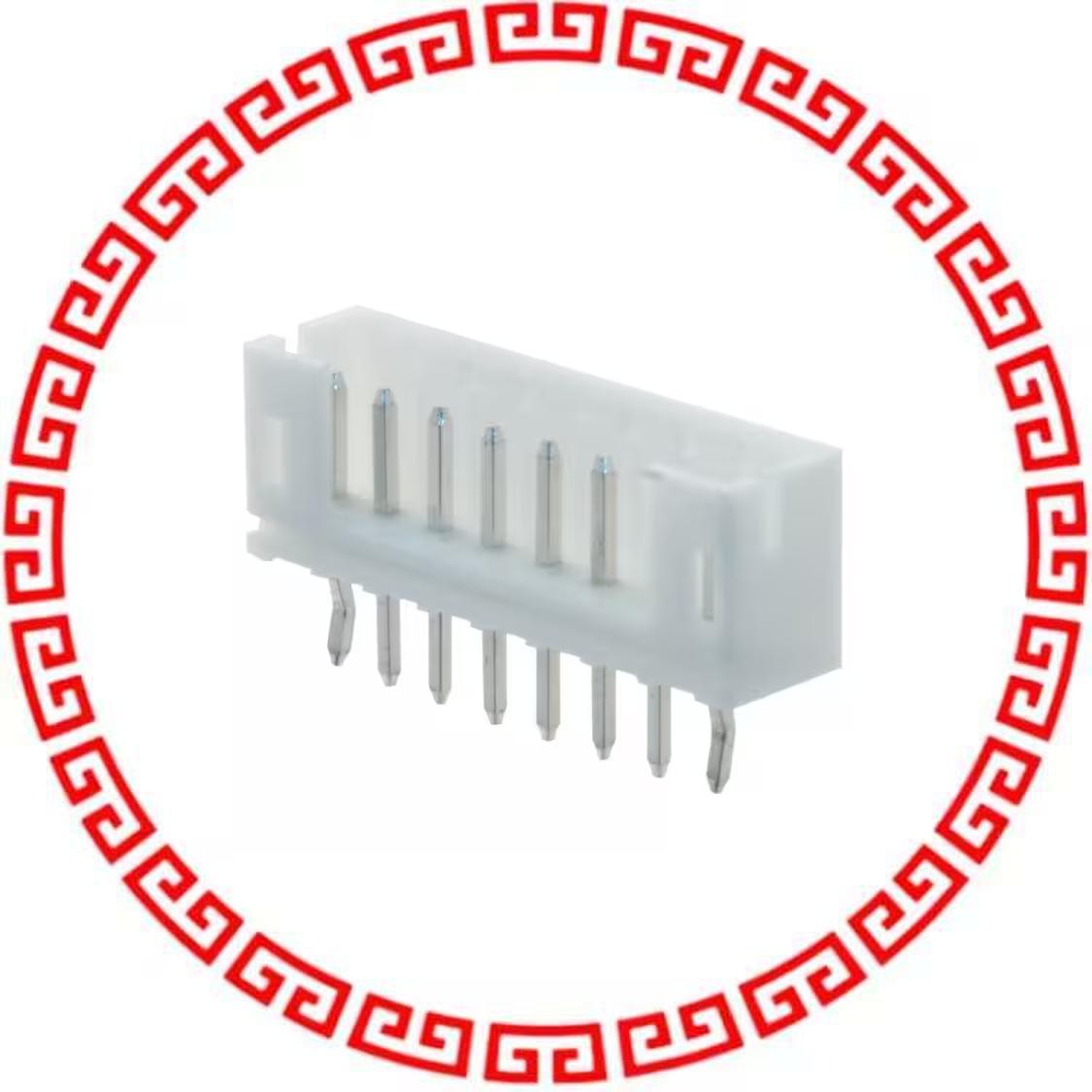 SWR201-NRTN-S08-SA-WH CONN HDR 2.0MM SNGL PCB 8P