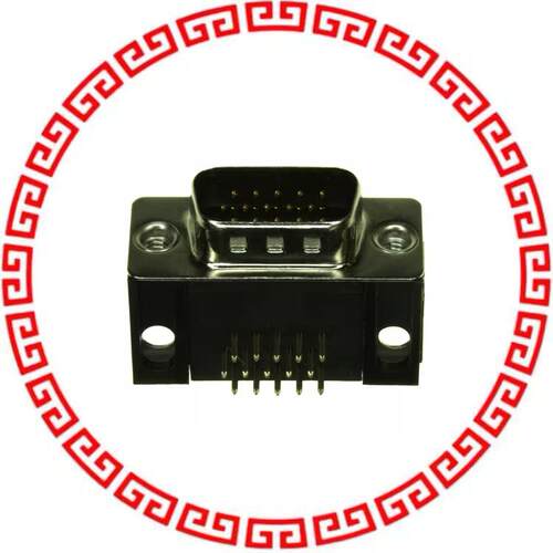 181-015-113R171 CONN DSUB HD PLUG 15POS R/A SLDR