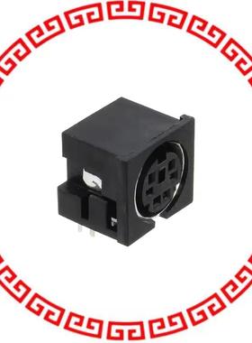 MD-60S CONN RCPT FMALE MINI DIN 6P SLDR