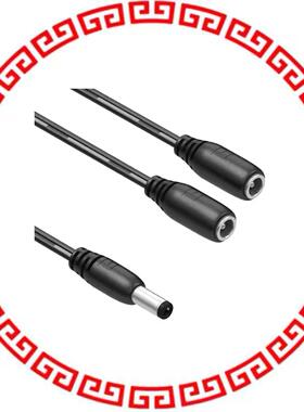 10-02728 SPLITTER 5.5X2.5MM M TO X2 F