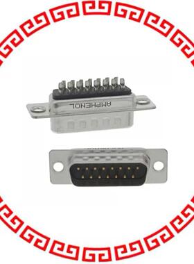 G17S1510110EU CONN D-SUB PLUG 15P STR SLDR CUP