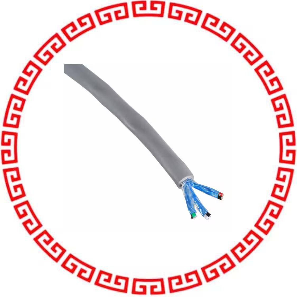 C6047A.41.10 MULTI-PAIR 6COND 18AWG GRY 1000'