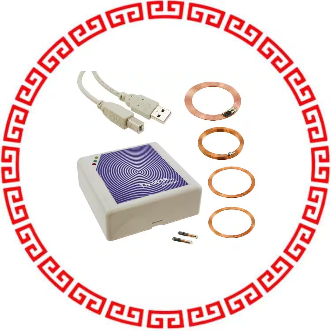 ATARFID-EK2 KIT BOARD 2 RFID IDIC GIS 134KHZ